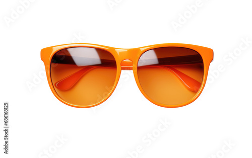 Sunglasses Vibes On Isolated Background
