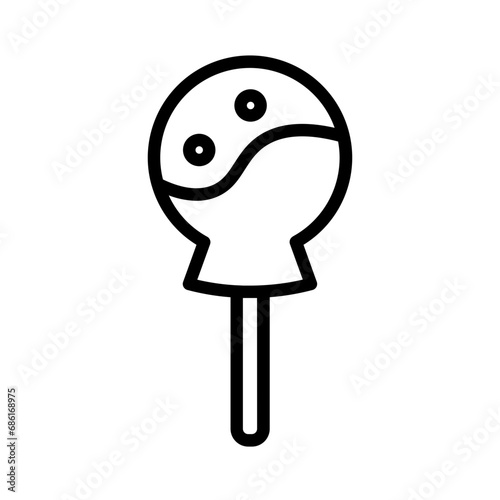 Candy Lollies Dessert Outline Icon