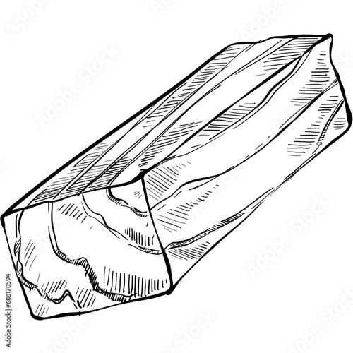 wood handdrawn illustration