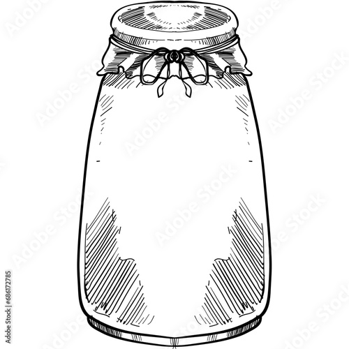 honey handdrawn illustration