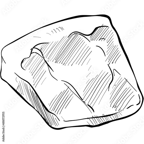 meat handdrawn illustration