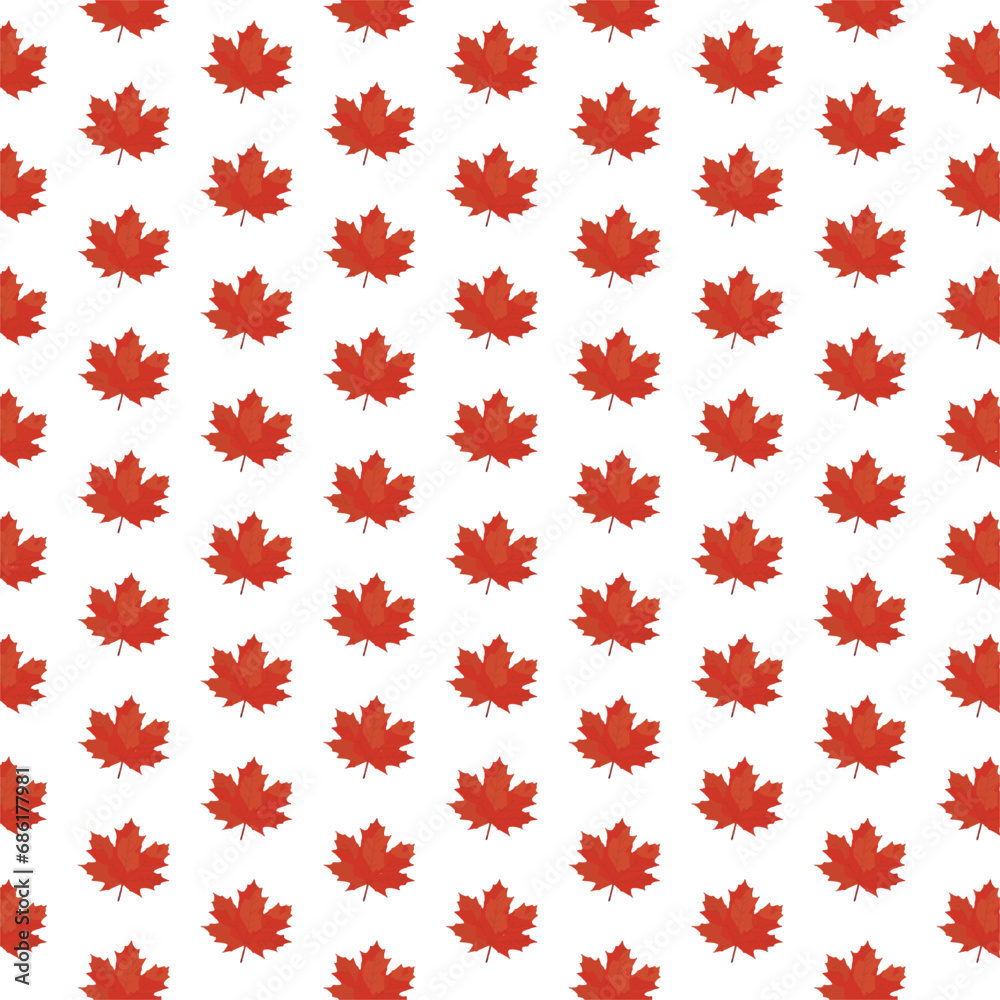 seamless pattern with maple leaf seamless pattern with maple leaf
