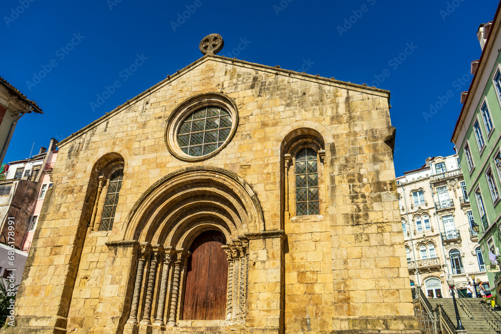 Church in Coimbra, Portugal, Igreja de Sao Tiago