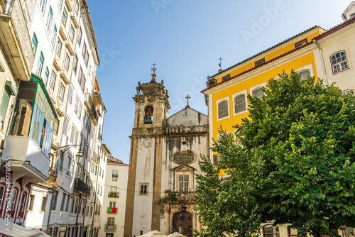 View of Pra  a do Com  rcio  Coimbra  Portugal