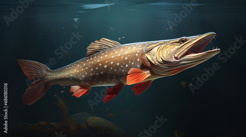 Pike fish