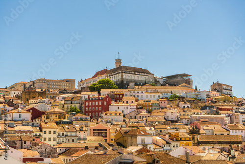 View at the town from above, Coimbra, Portugal