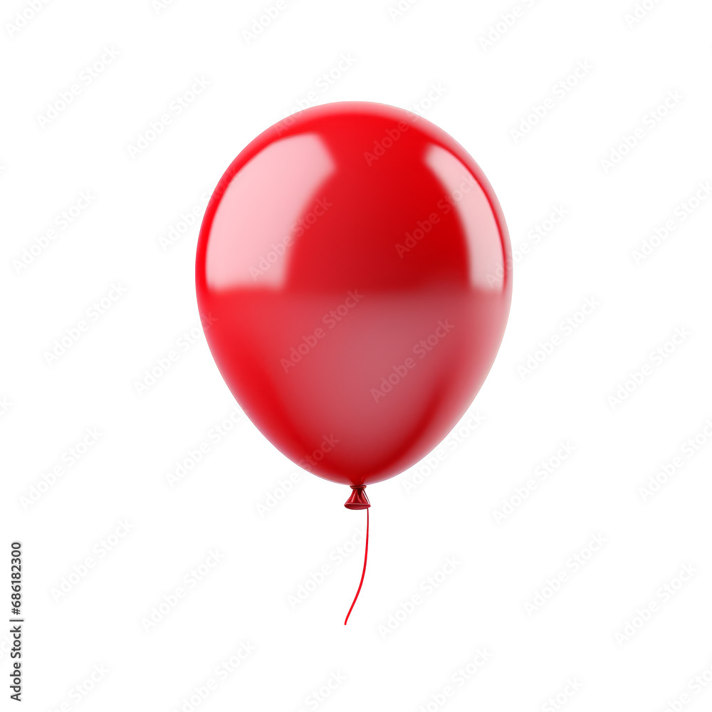 Air balloon isolated on transparent background. AI generated. Air balloon isolated on transparent background. AI generated.
