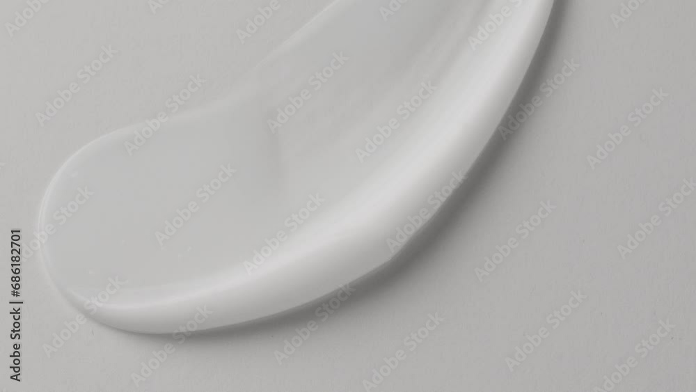 Cosmetic cream texture closeup 50 fps slow motion 4k