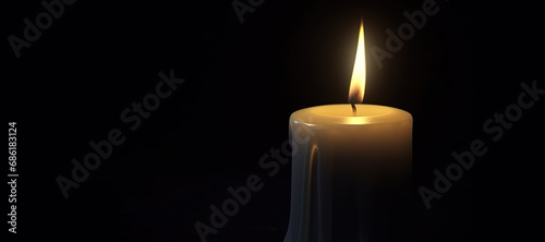 candle in the dark, light, dim 9