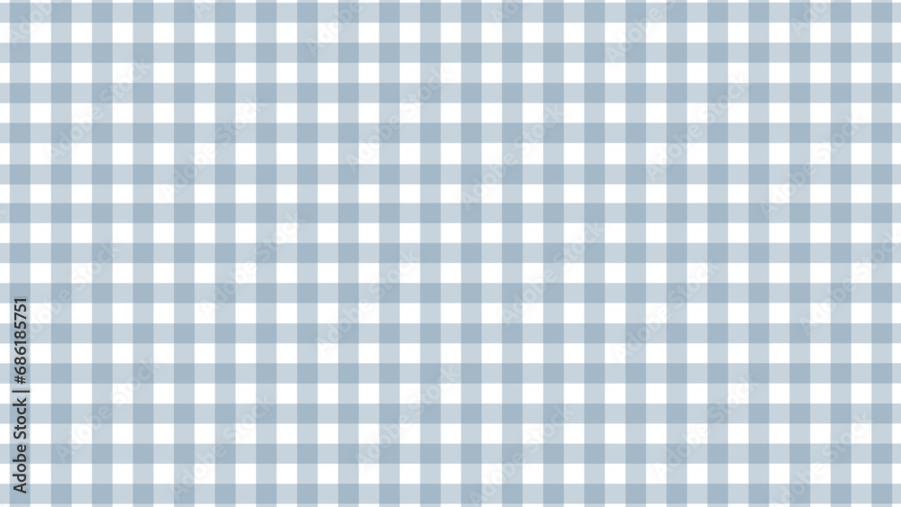 Blue and white plaid fabric texture as a background Blue and white plaid fabric texture as a background