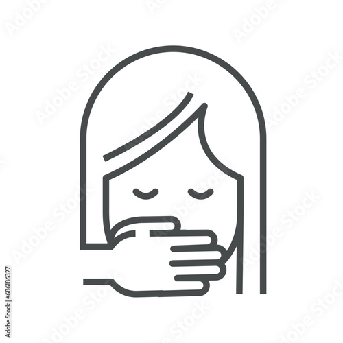 anorexia icon design