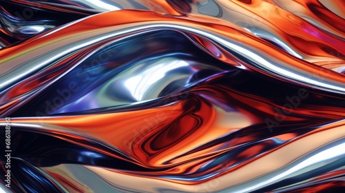 1999 chrome foil flat plastic background, 16:9