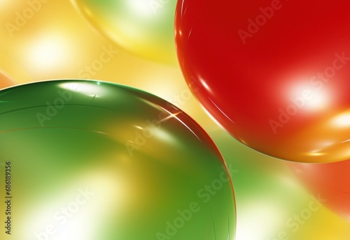 an image of a bright green blur background