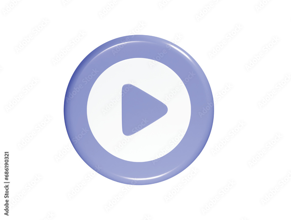Video player icon illustration element Video player icon illustration element