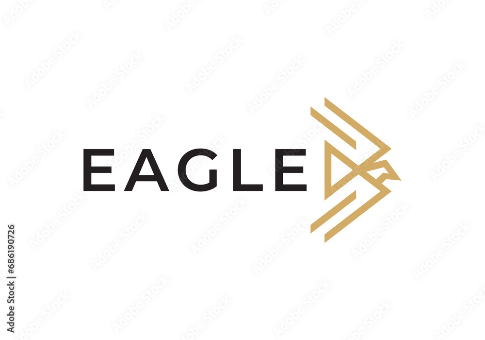 golden eagle logo set with linear style illustration vector design.
golden eagle logo set with linear style illustration vector design.