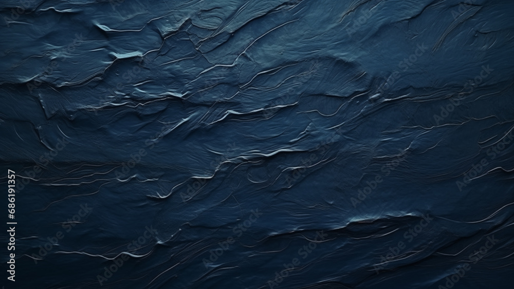 Painting image with a dark blue surface texture Painting image with a dark blue surface texture