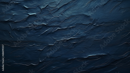 Painting image with a dark blue surface texture photo