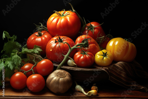 Tomato Medley Artistic Arrangement