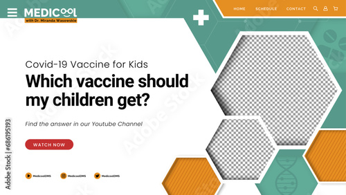 Business editable webinar horizontal banner template new design. Modern banner design with black and white background and yellow frame shape. Usable for banner, cover, and header.
