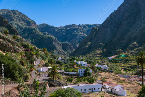 The Beautiful Green Valley Of Agaete