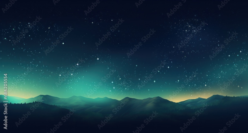 a night sky with stars and other little lights