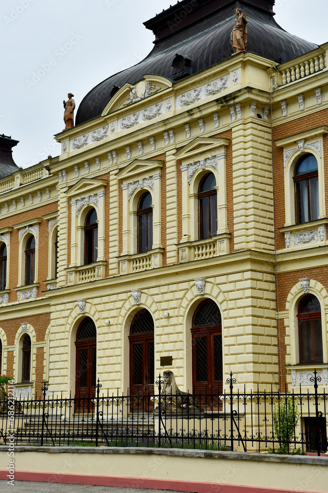 Sremski Karlovci, Serbia - june 28 2023 : high school of saint Arsenije