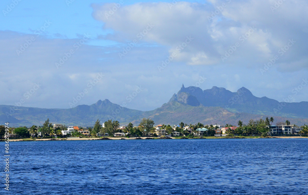 Africa, area of Port Louis in Mauritius