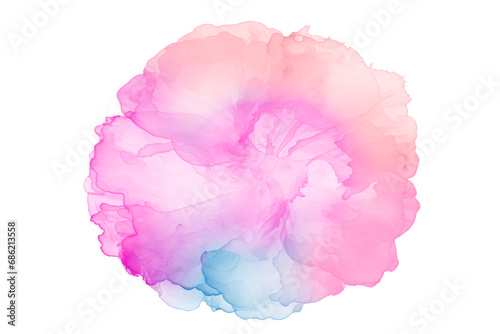 Abstract pink watercolor background, shape, design element. Colorful hand painted texture. abstract splash background