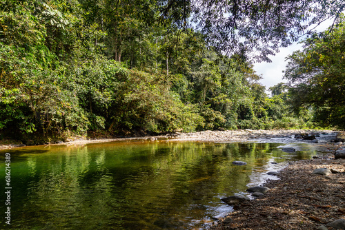 Andean choco river