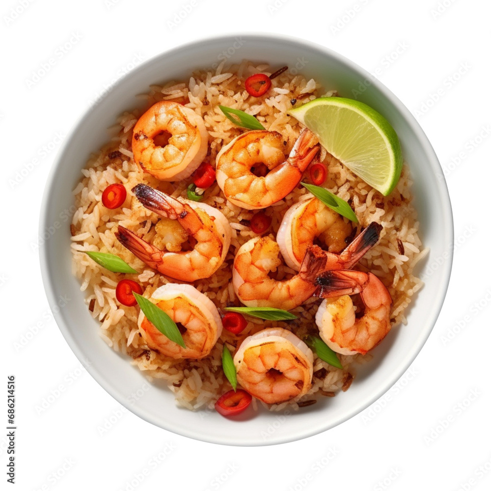 shrimp and crab linguine isolated on transparent background.
shrimp and crab linguine isolated on transparent background.
