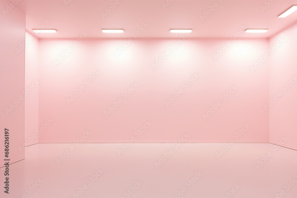 pale pink Empty Space. AI generative pale pink Empty Space. AI generative