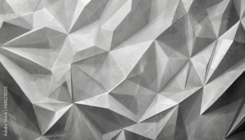 abstract gray background low poly textured triangle shapes design