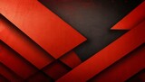 abstract red background with black grunge borders triangle shapes in red layers with angles and geometric pattern design in elegant modern background layout