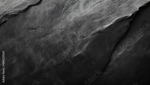black abstract lava stone texture background
