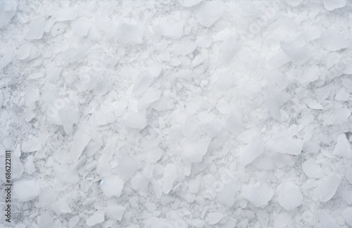 a close up photo of white snow texture