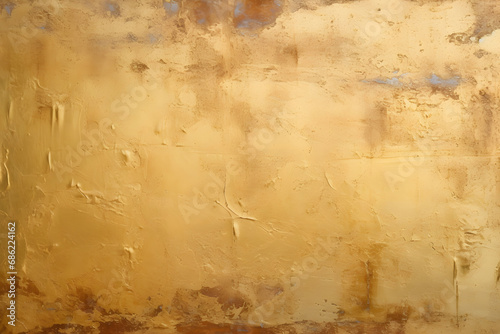 Goldene Wandtextur als Hintergrund photo