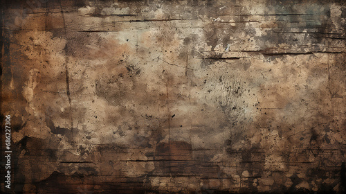 Grunge old new paper background with unreadable text