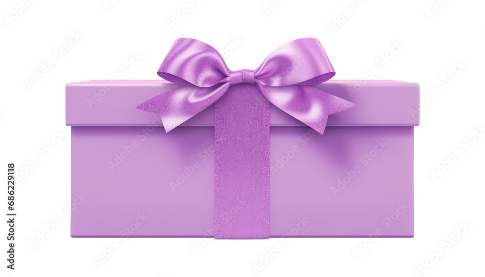 pink gift box isolated on transparent background cutout pink gift box isolated on transparent background cutout