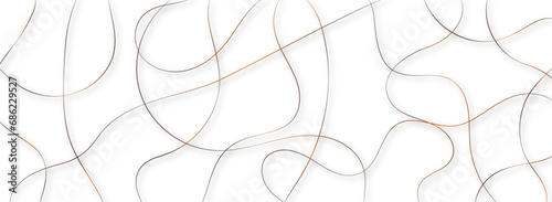 Colorful gradient random chaotic scribble lines abstract geometric pattern vector background. Abstract line art.