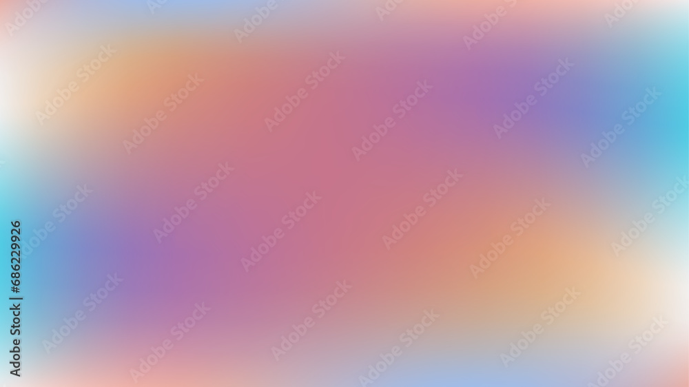 Soft gradient mesh backgrounds in light pastel colors. Vibrant Gradient Background. Blurred color blend. For background, covers, wallpapers, branding, social media, banner, template, web and printing.