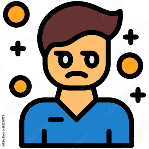 Εκτύπωση καμβά Cynicism Icon
