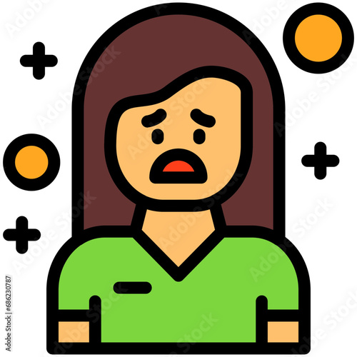 Nervousness Icon