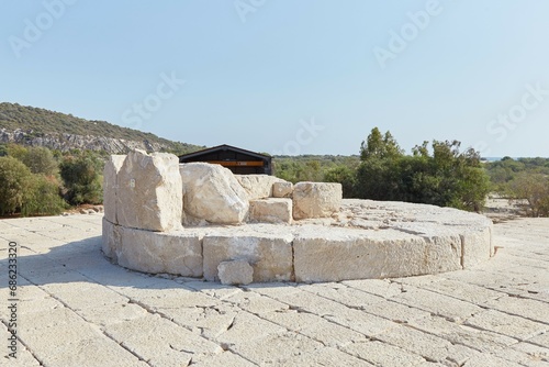 Fototapeta Naklejka Na Ścianę i Meble -  The ancient Lycian and Roman ruins of Patara in Antalya Province, Turkey