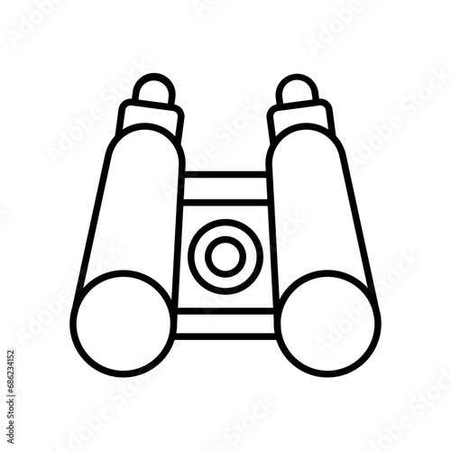 Binoculars Icon Design