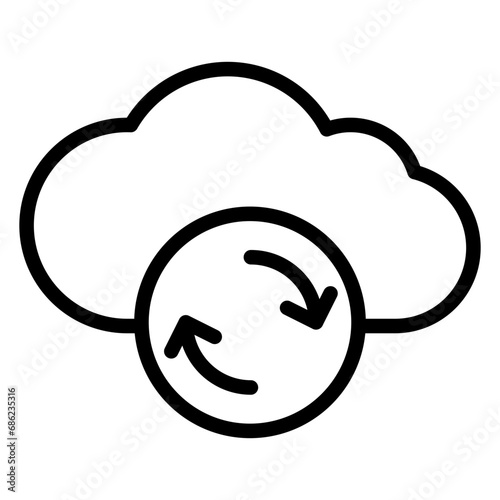 Cloud Sync Icon