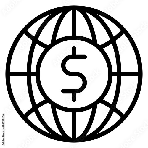 Global Earning Icon