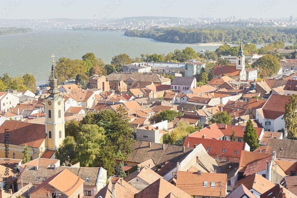 The historic district of Zemun in Belgrade was long part of Austria-Hungary