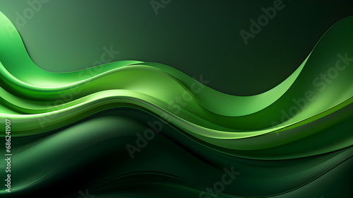 green tone background with abstract style 