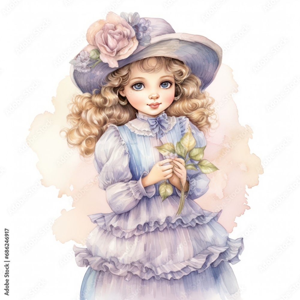 Fototapeta premium Serene Moonlit Forest Clipart
