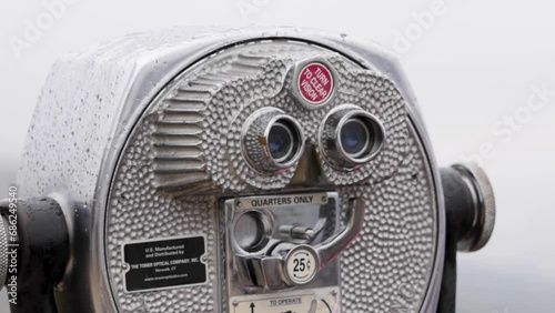 coin operated binoculars